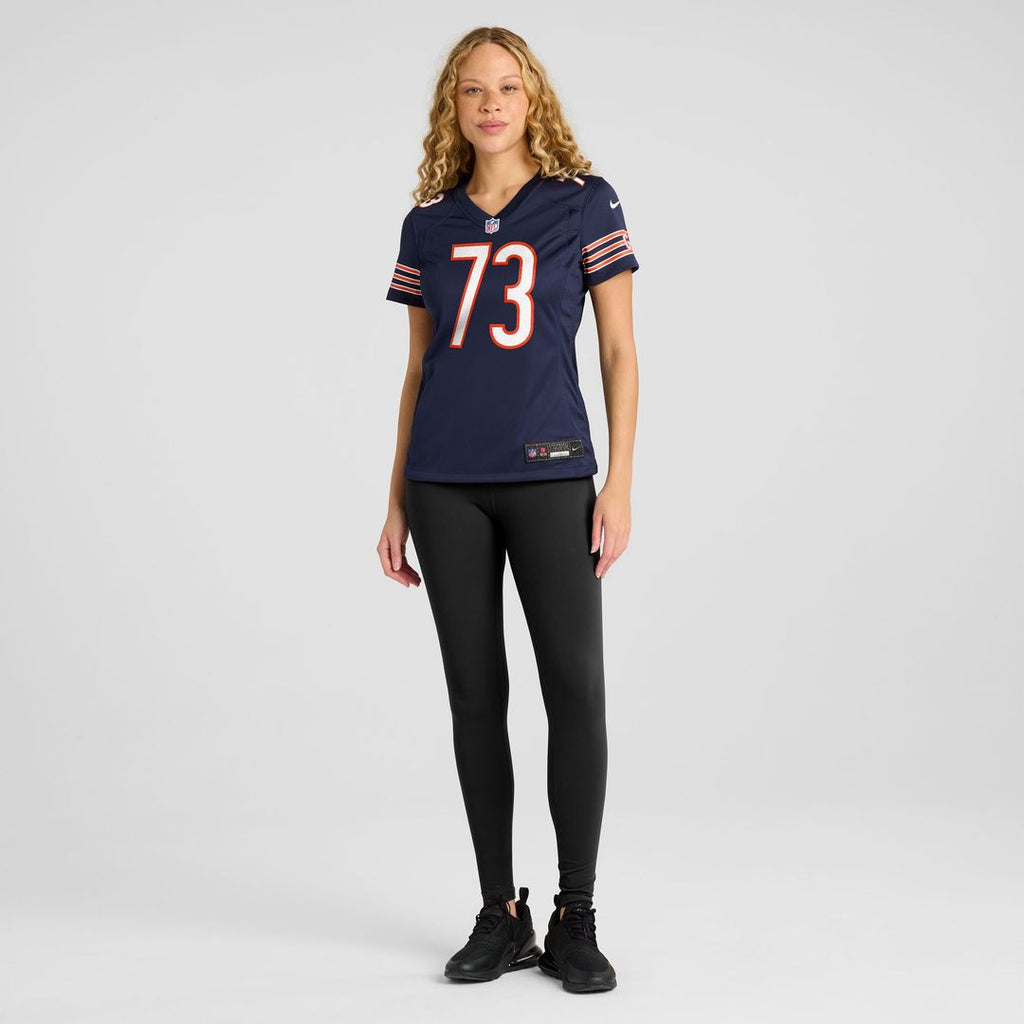 Jonah Jackson Chicago Bears Nike Women's Team Game Jersey -  Navy