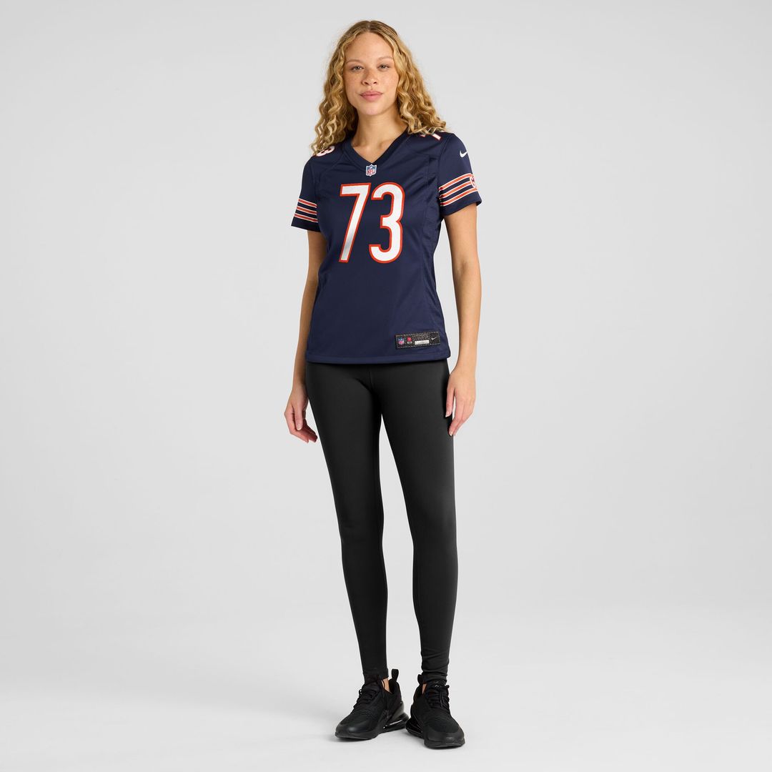 Jonah Jackson Chicago Bears Nike Women's Team Game Jersey -  Navy