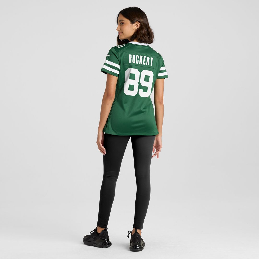 Jeremy Ruckert New York Jets Nike Women's Game Jersey - Legacy Green