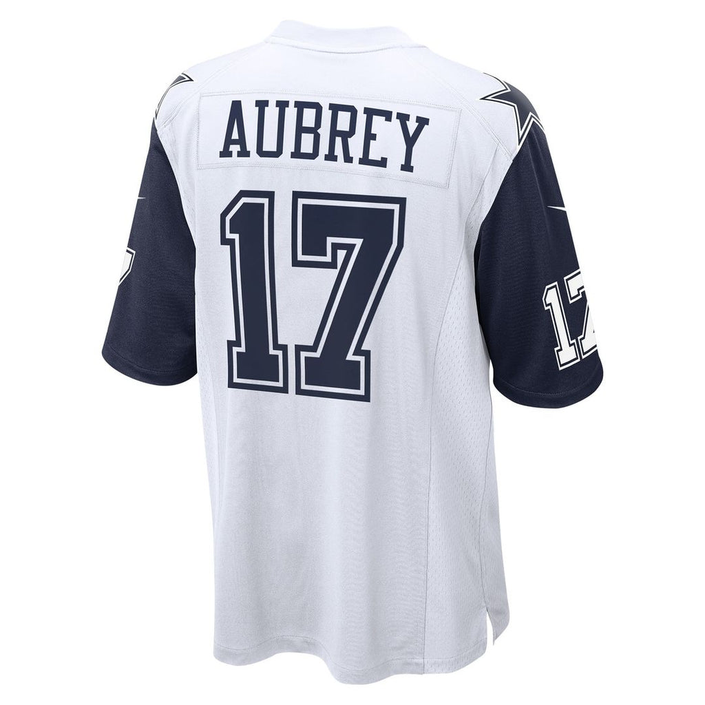 Brandon Aubrey Dallas Cowboys Nike Alternate Game Team Jersey - White