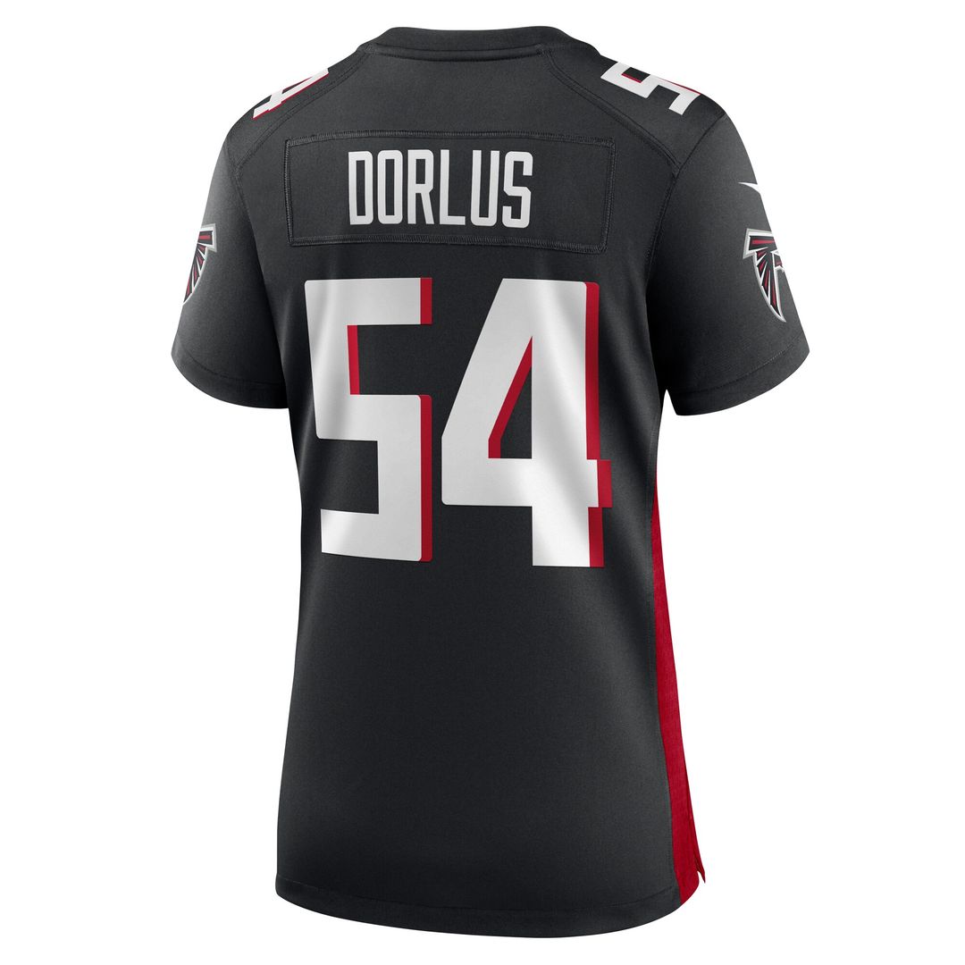 Brandon Dorlus Atlanta Falcons Nike Women's  Game Jersey -  Black