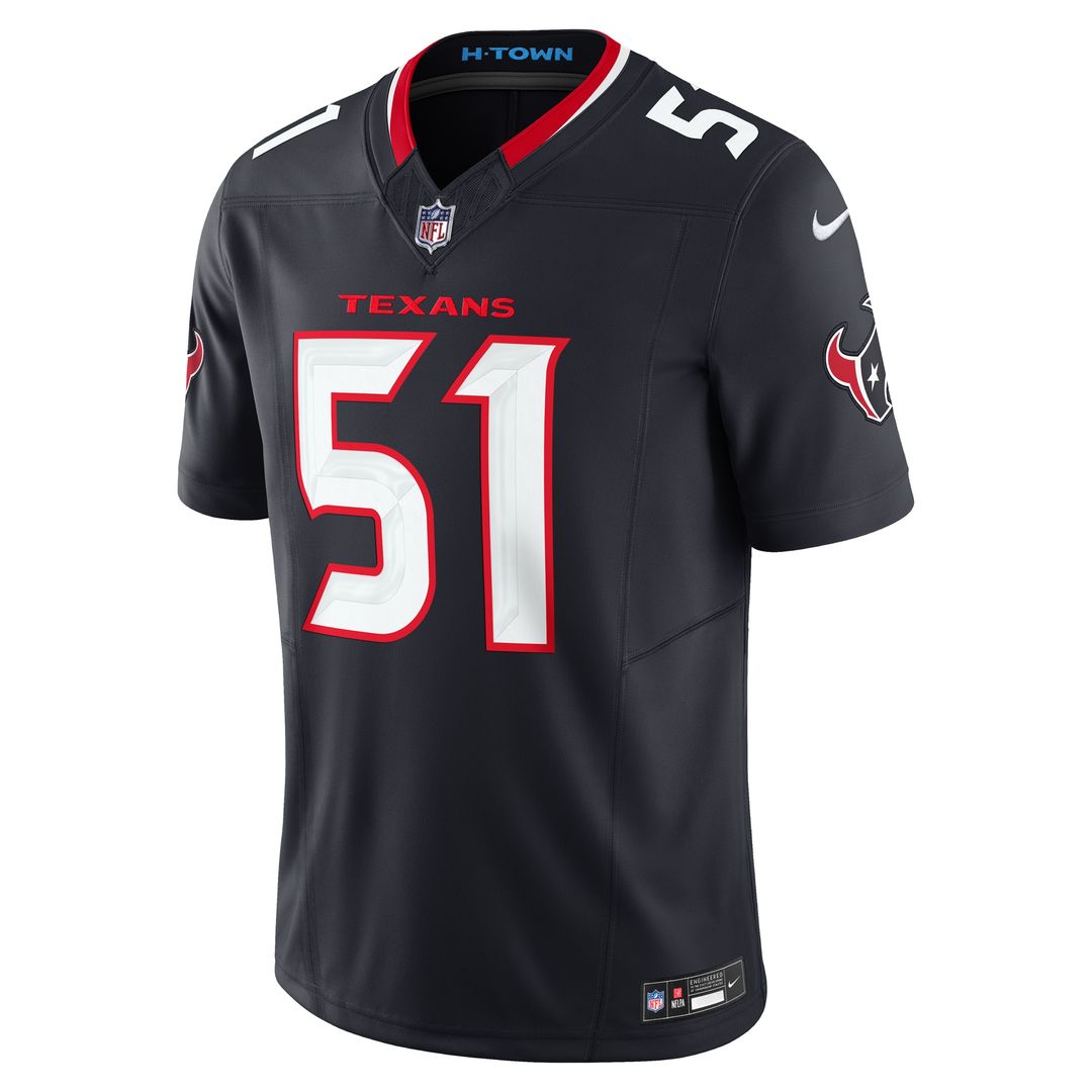 Will Anderson Jr. Houston Texans Nike Vapor F.U.S.E. Limited Jersey - Navy