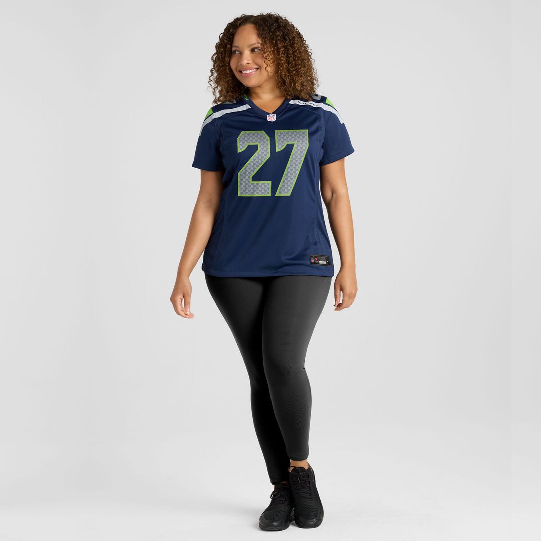 Riq Woolen Seattle Seahawks Nike Women's Team Game Jersey -  College Navy