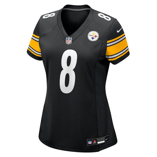 Aaron Rodgers Pittsburgh Steelers Nike Women's Game Jersey - Black