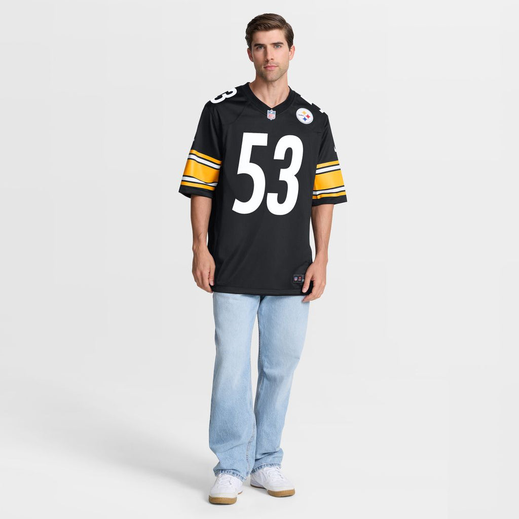 JaWhaun Bentley Pittsburgh Steelers Nike Team Game Jersey -  Black