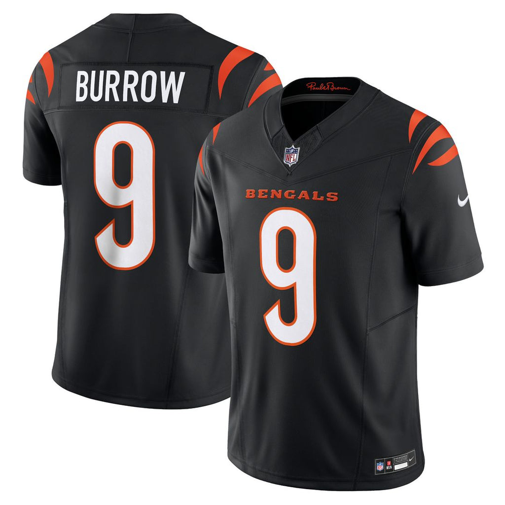 Joe Burrow Cincinnati Bengals Nike Vapor F.U.S.E. Limited Jersey - Black