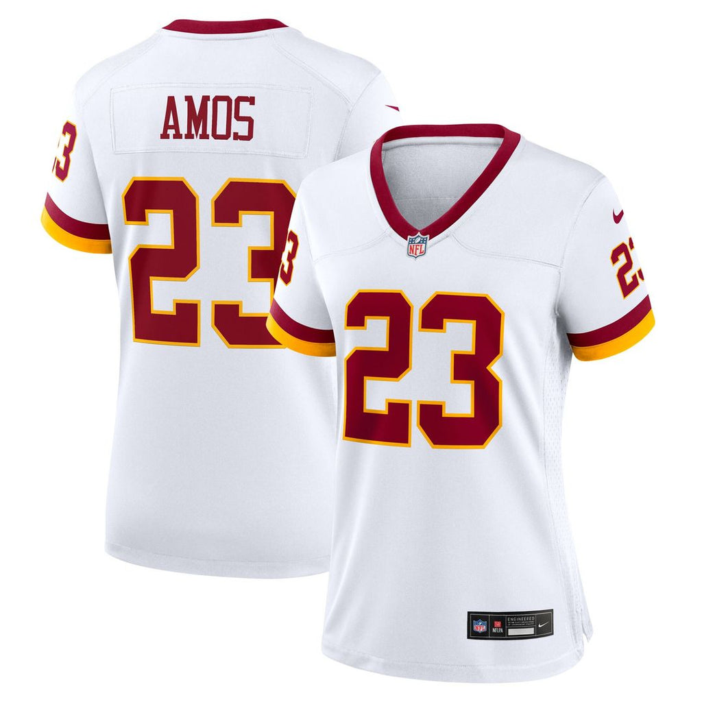 Trey Amos Washington Commanders Nike Women's Game Super Bowl Era Jersey - White