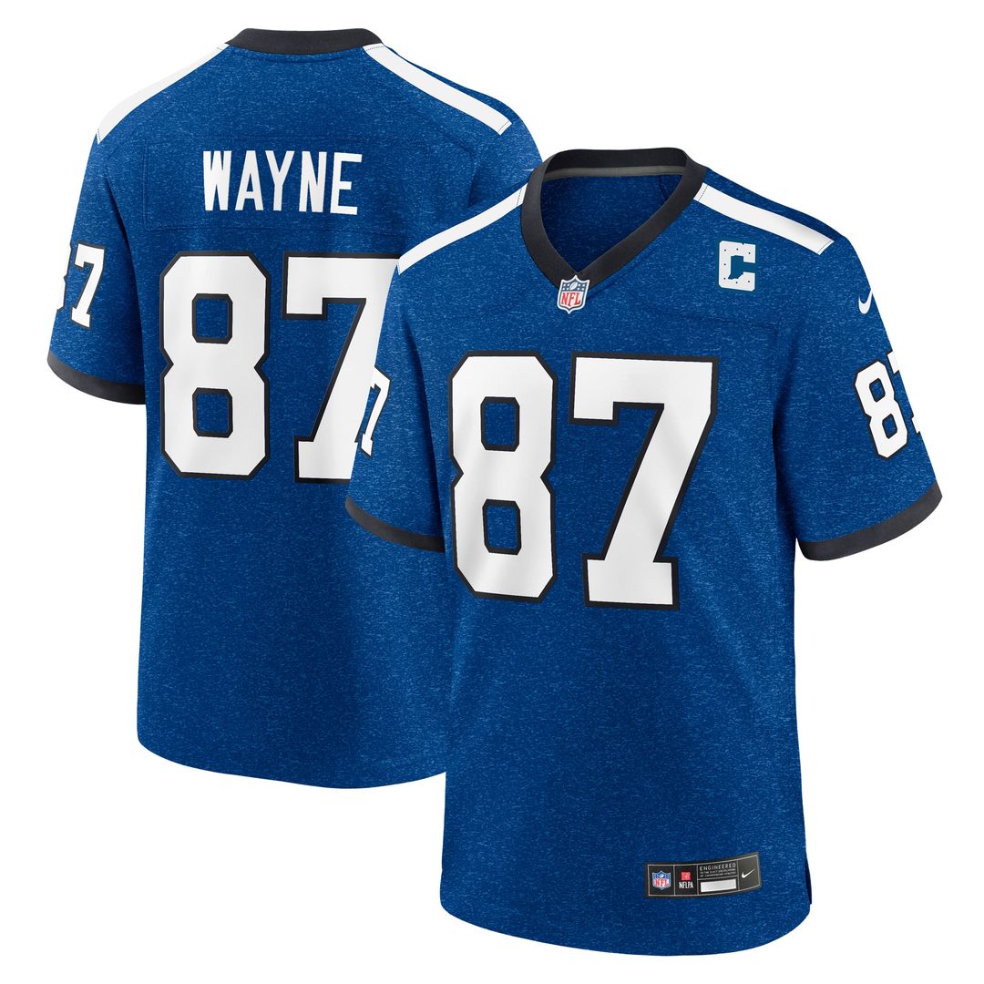Reggie Wayne Indianapolis Colts Nike Retired Player Alternate Game Jersey - Blue