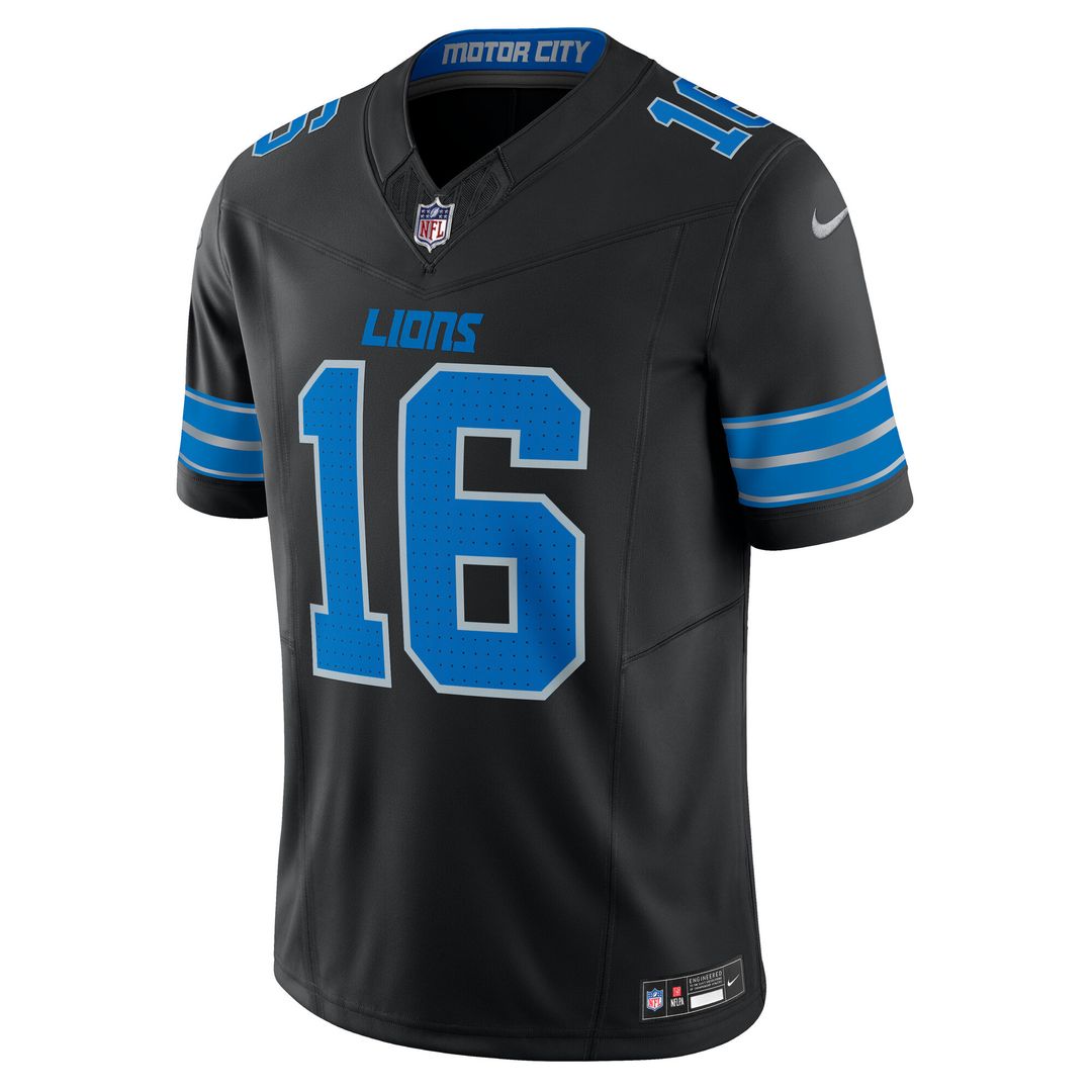 Jared Goff Detroit Lions Nike Vapor F.U.S.E. Limited Jersey - Black