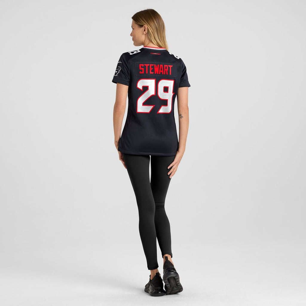 M.J. Stewart Houston Texans Nike Women's Team Game Jersey -  Navy