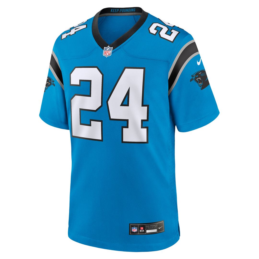 Jonathon Brooks Carolina Panthers Nike  Alternate Game Player Jersey - Blue