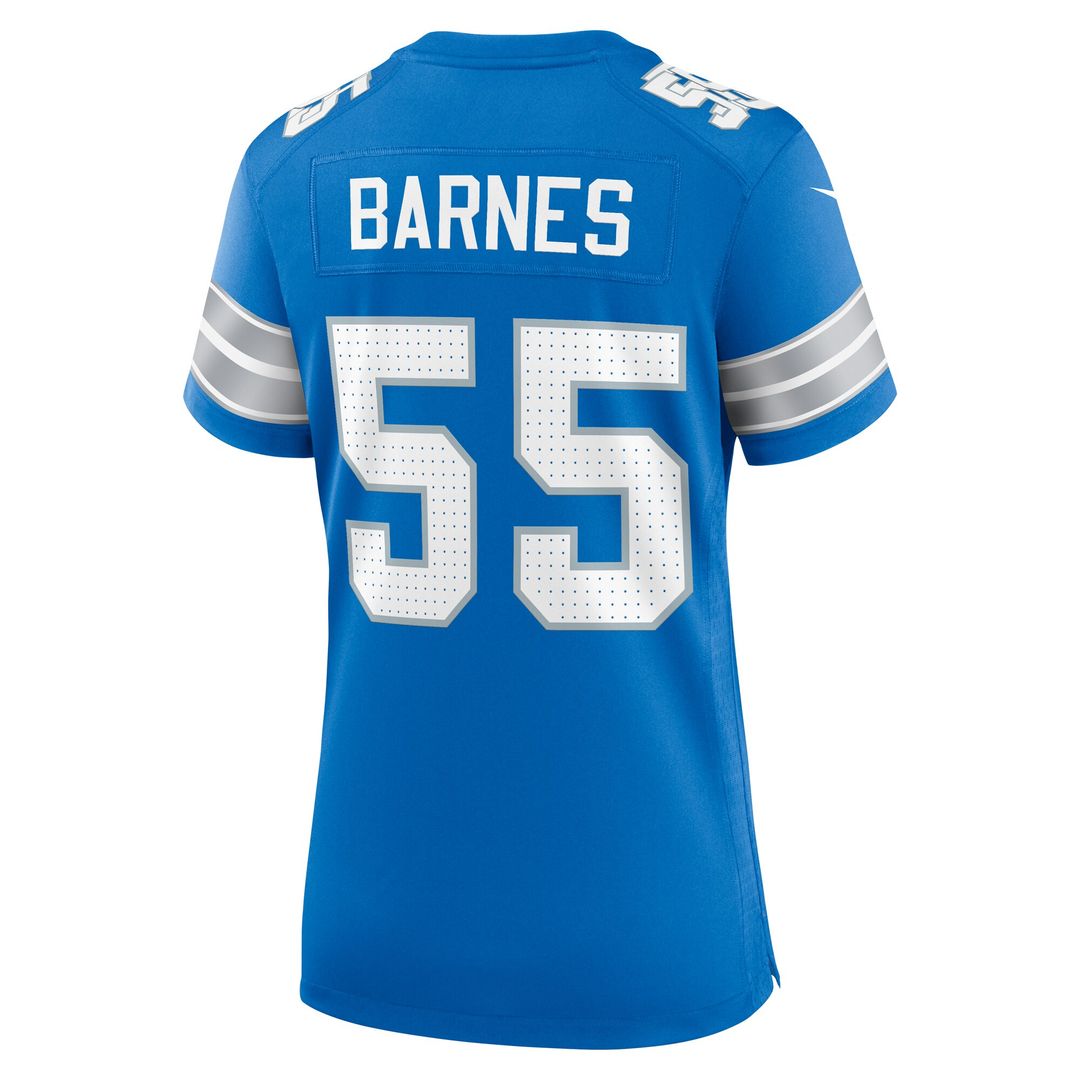 Derrick Barnes Detroit Lions Nike Women's Team Game Jersey -  Blue