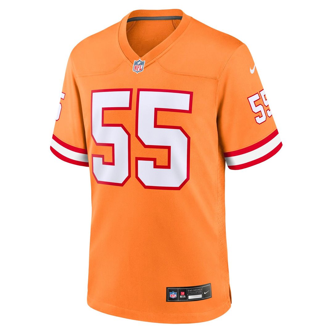 Derrick Brooks Tampa Bay Buccaneers Nike Youth Retired Player Game Jersey - Orange