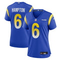 Nick Hampton Los Angeles Rams Nike Women's Team Game Jersey -  Royal