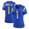 Emmanuel Forbes Jr. Los Angeles Rams Nike Women's Team Game Jersey -  Royal