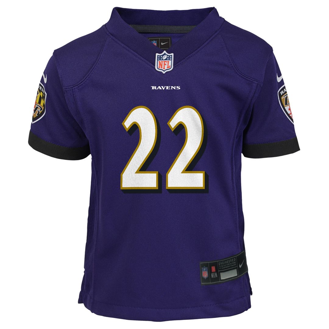 Derrick Henry Baltimore Ravens Nike Toddler Game Jersey - Purple