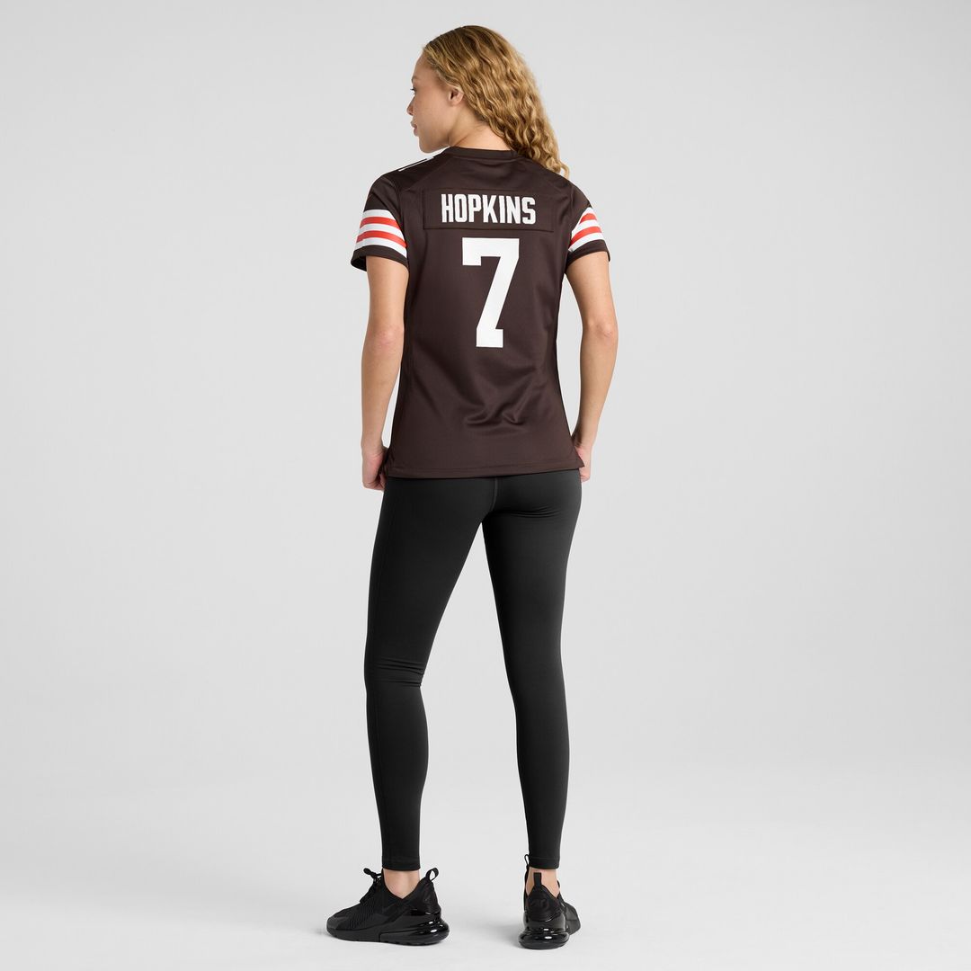 Dustin Hopkins Cleveland Browns Nike Women's Team Game Jersey -  Brown