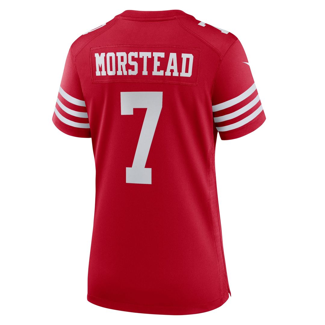 Thomas Morstead San Francisco 49ers Nike Women's Team Game Jersey -  Scarlet