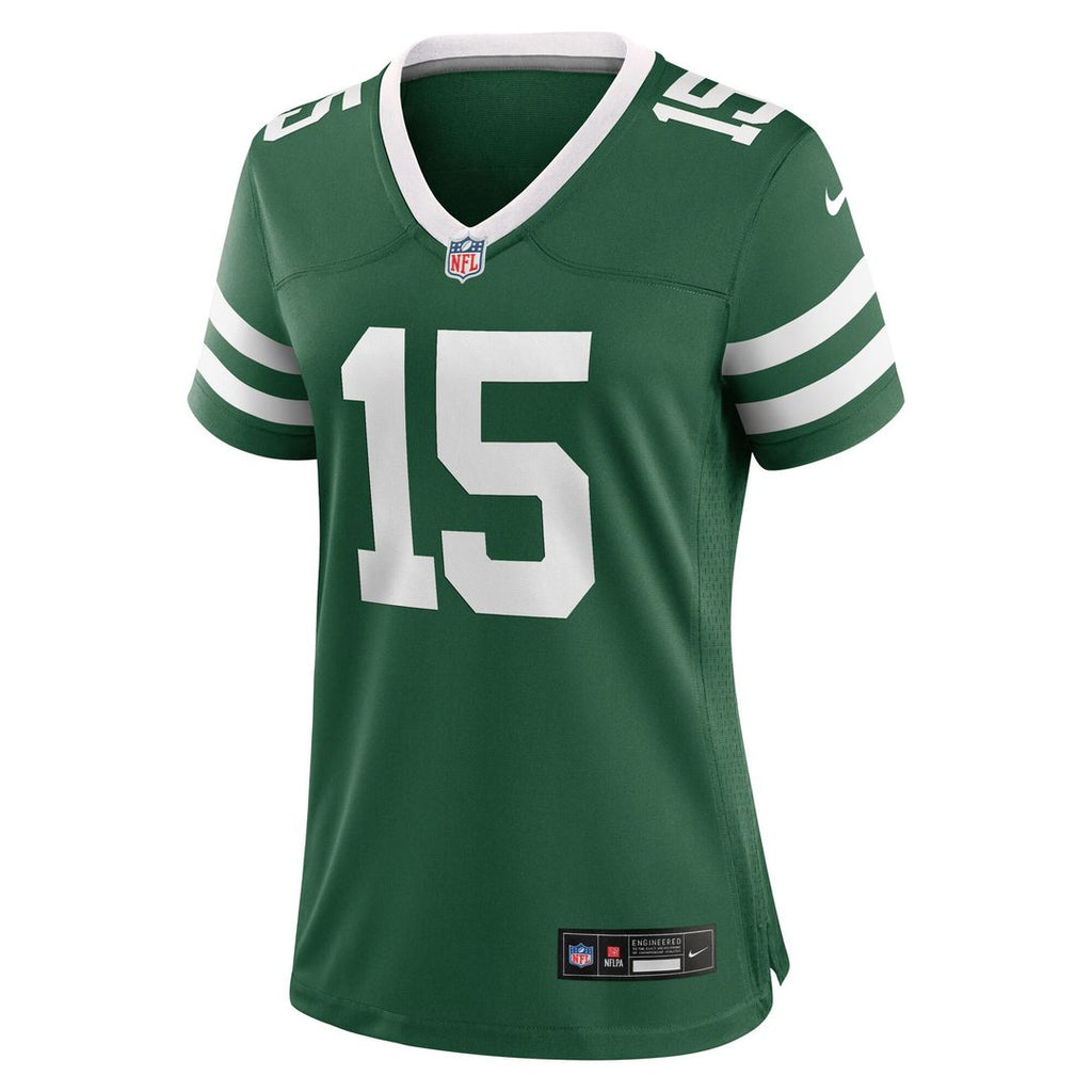 Adonai Mitchell New York Jets Nike Women's Team Game Jersey - Legacy Green