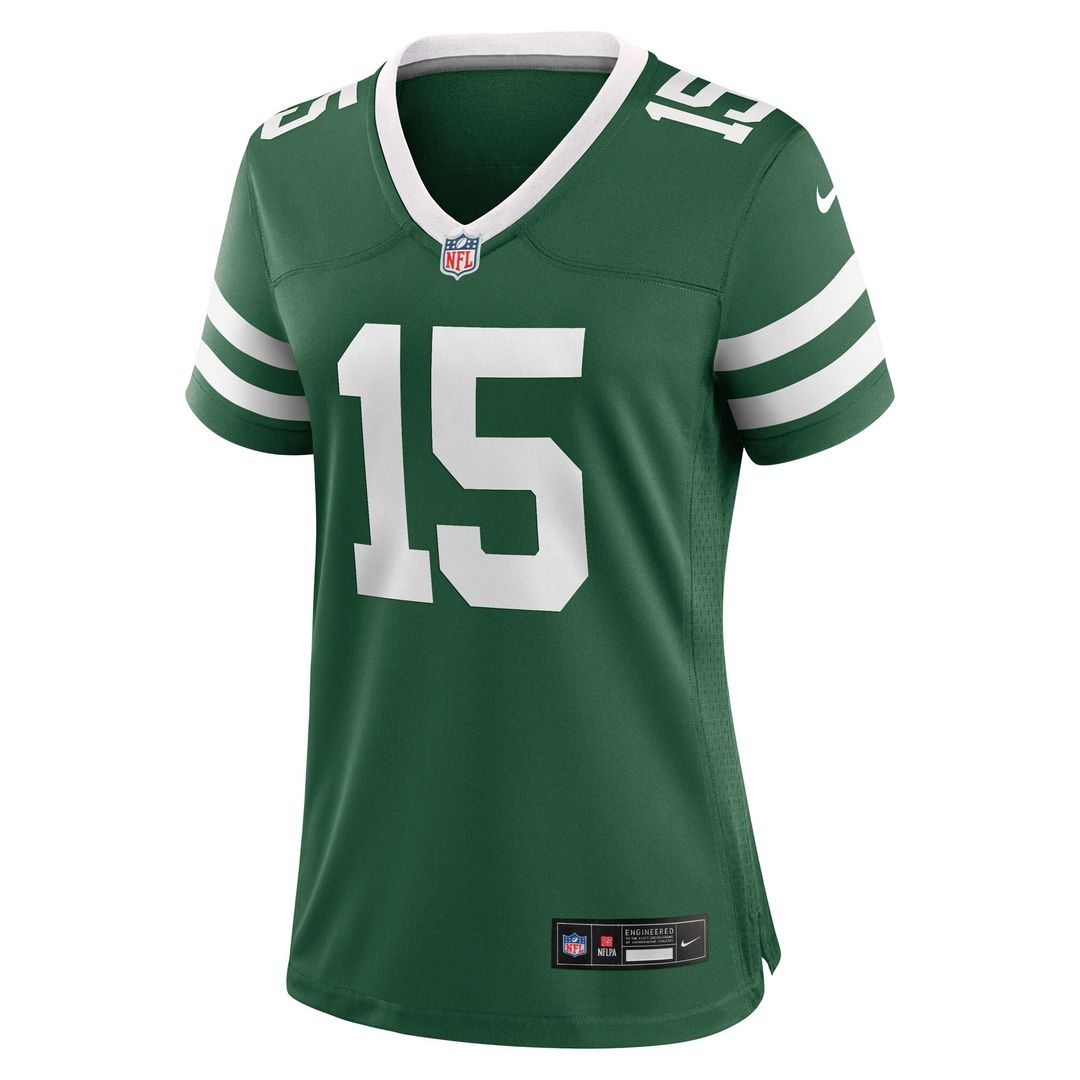 Adonai Mitchell New York Jets Nike Women's Team Game Jersey - Legacy Green