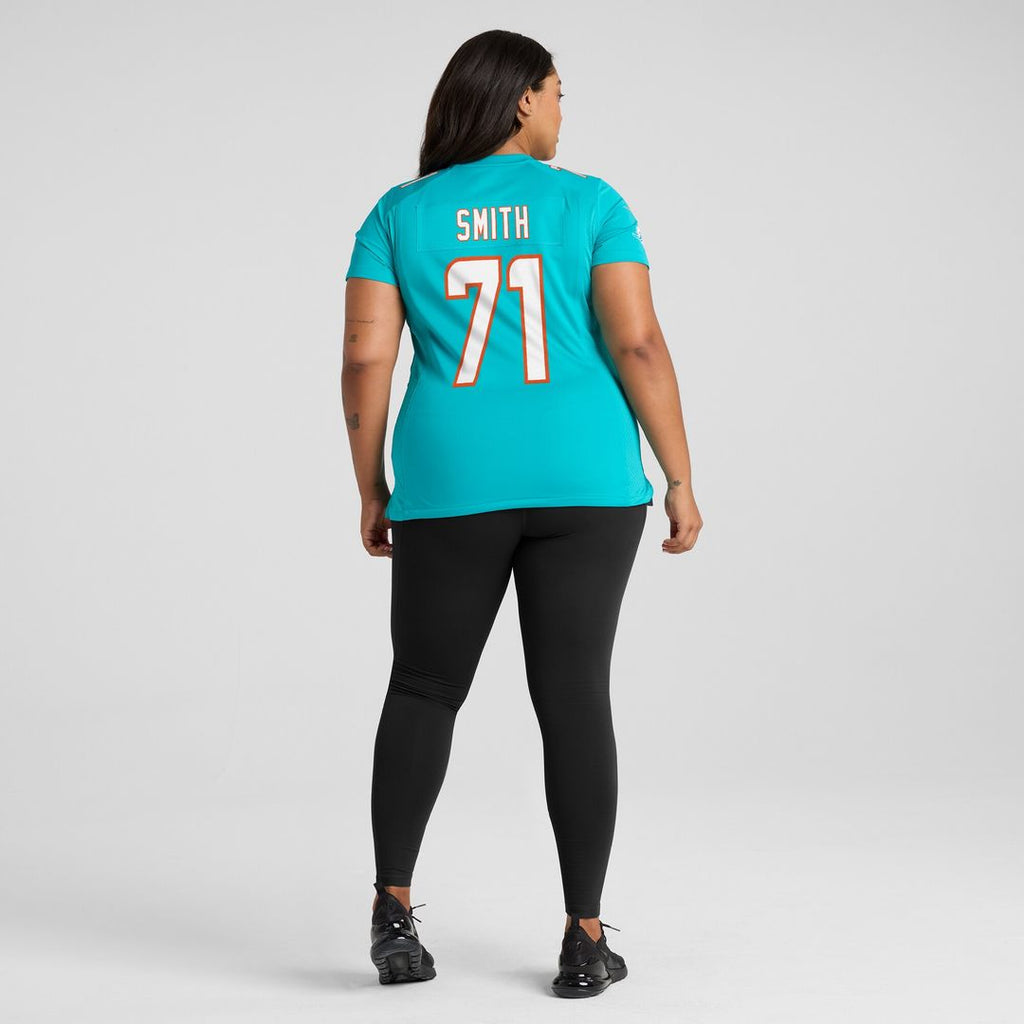 Kion Smith Miami Dolphins Nike Women's  Game Jersey -  Aqua