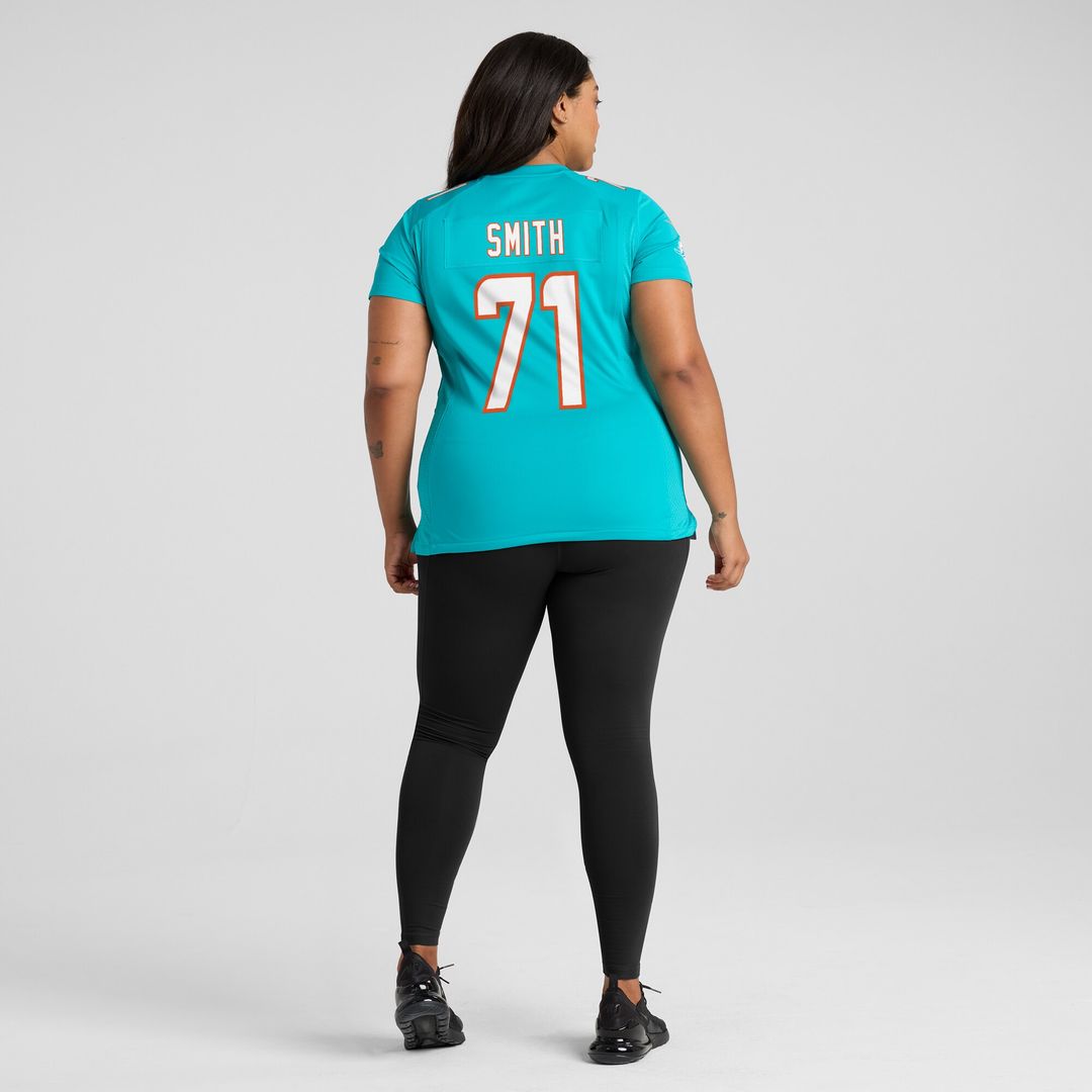Kion Smith Miami Dolphins Nike Women's  Game Jersey -  Aqua