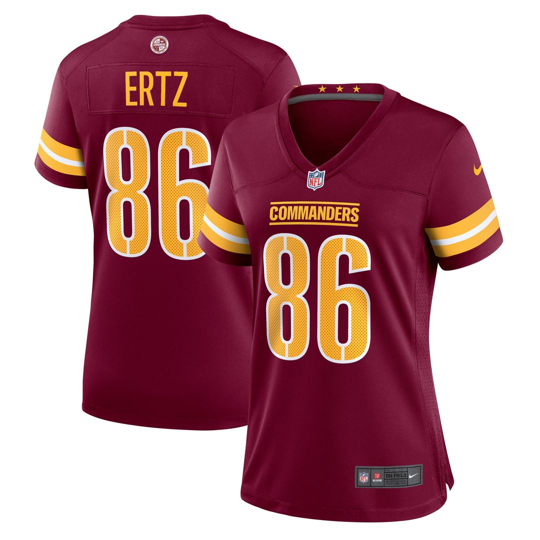 Zach Ertz Washington Commanders Nike Women's Game Jersey -  Burgundy