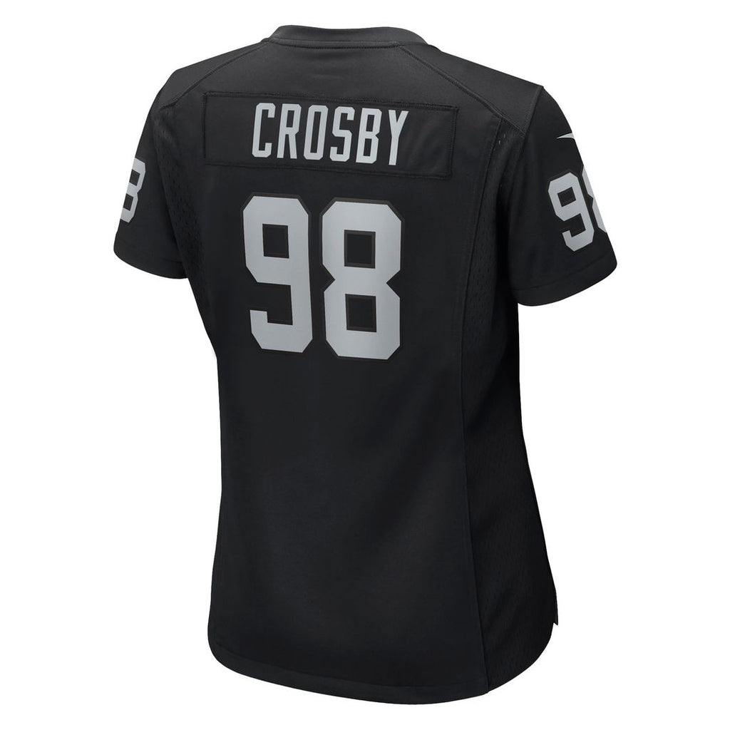 Maxx Crosby Las Vegas Raiders Nike Women's Jersey - Black