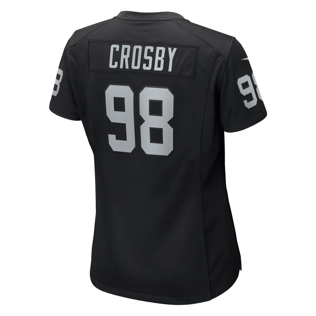 Maxx Crosby Las Vegas Raiders Nike Women's Jersey - Black
