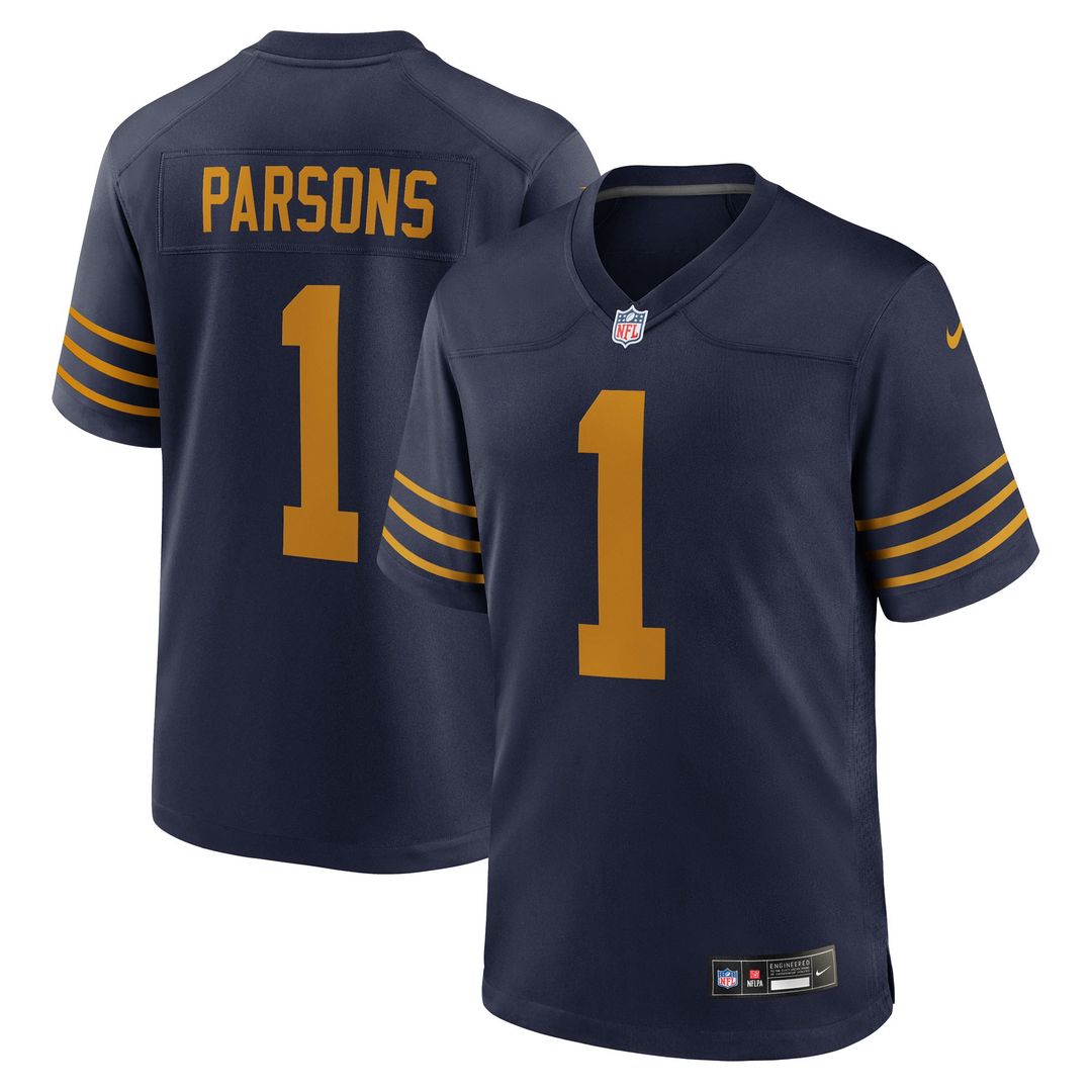 Micah Parsons Green Bay Packers Nike The 1923 Classic Game Jersey - Navy