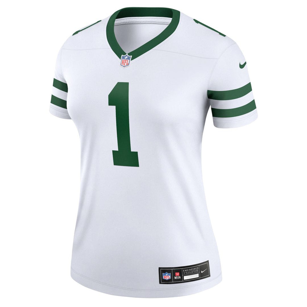 Ahmad Sauce Gardner New York Jets Nike Women's Legend Player Performance Top - Legacy White