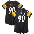 T.J. Watt Pittsburgh Steelers Nike Infant Game Romper Jersey - Black