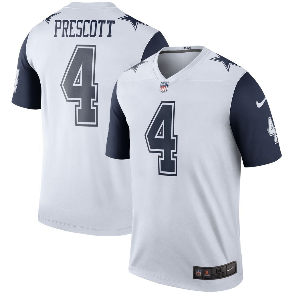 Dak Prescott Dallas Cowboys Nike Legend Player Performance Top - White