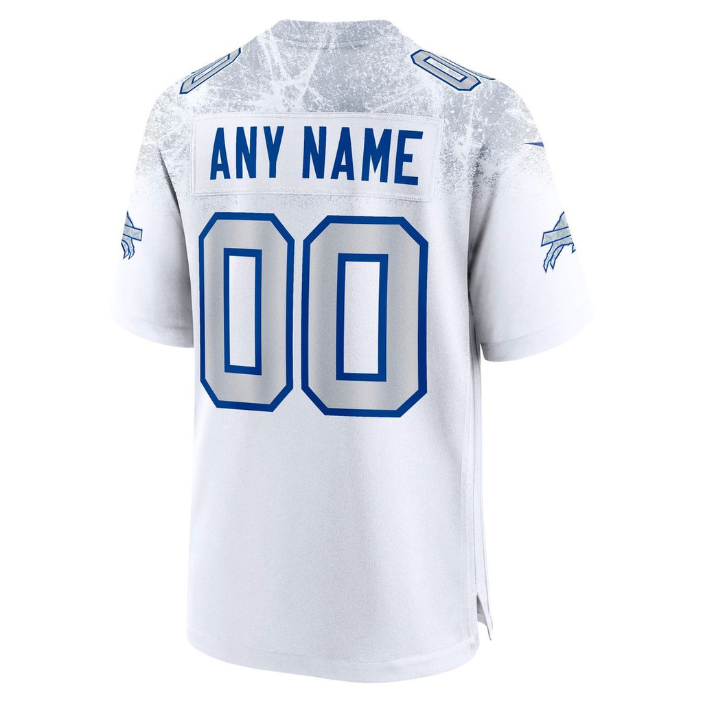 Buffalo Bills Nike 2025 Rivalries Collection Custom Game Jersey - White