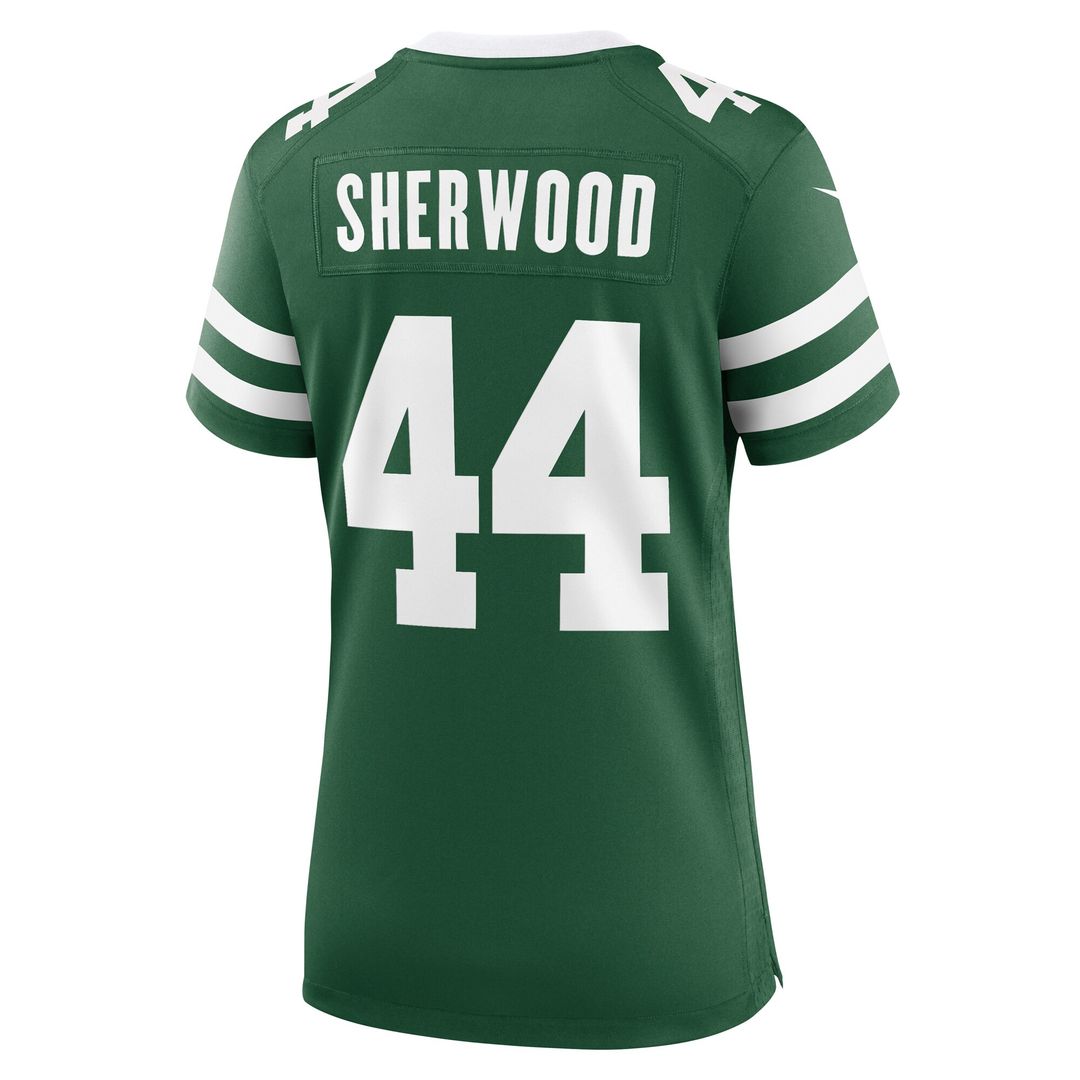 Jamien Sherwood New York Jets Nike Women's Game Jersey - Legacy Green