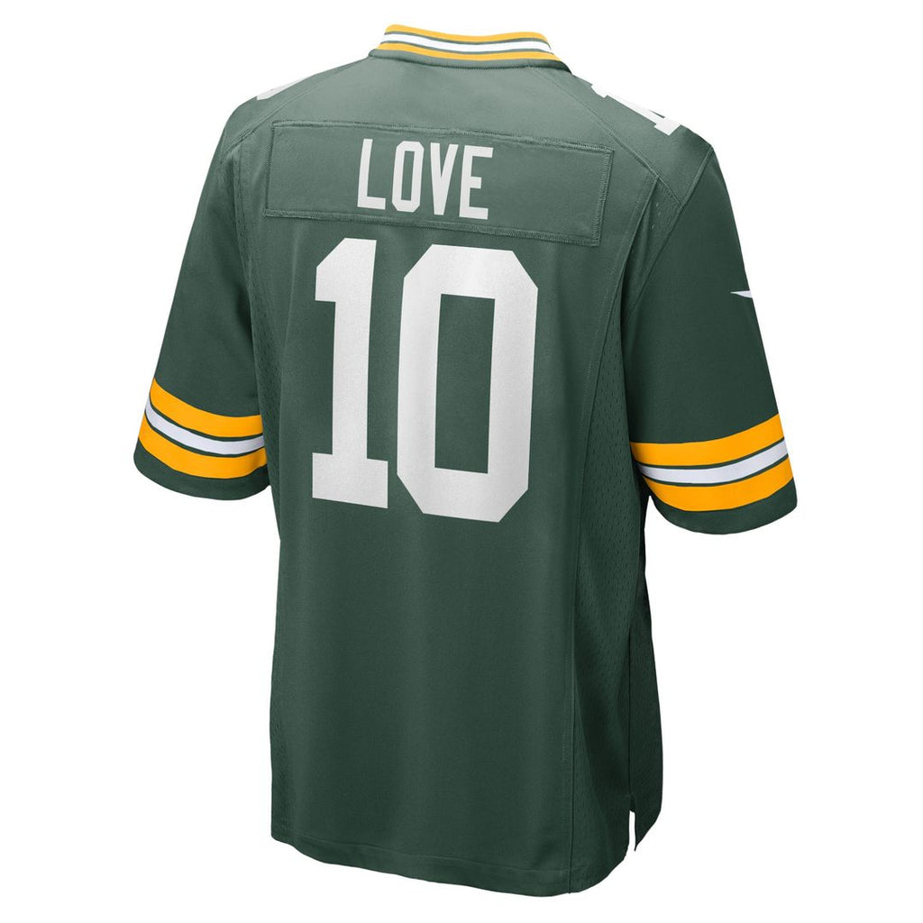 Jordan Love Green Bay Packers Nike Player Game Jersey - Green