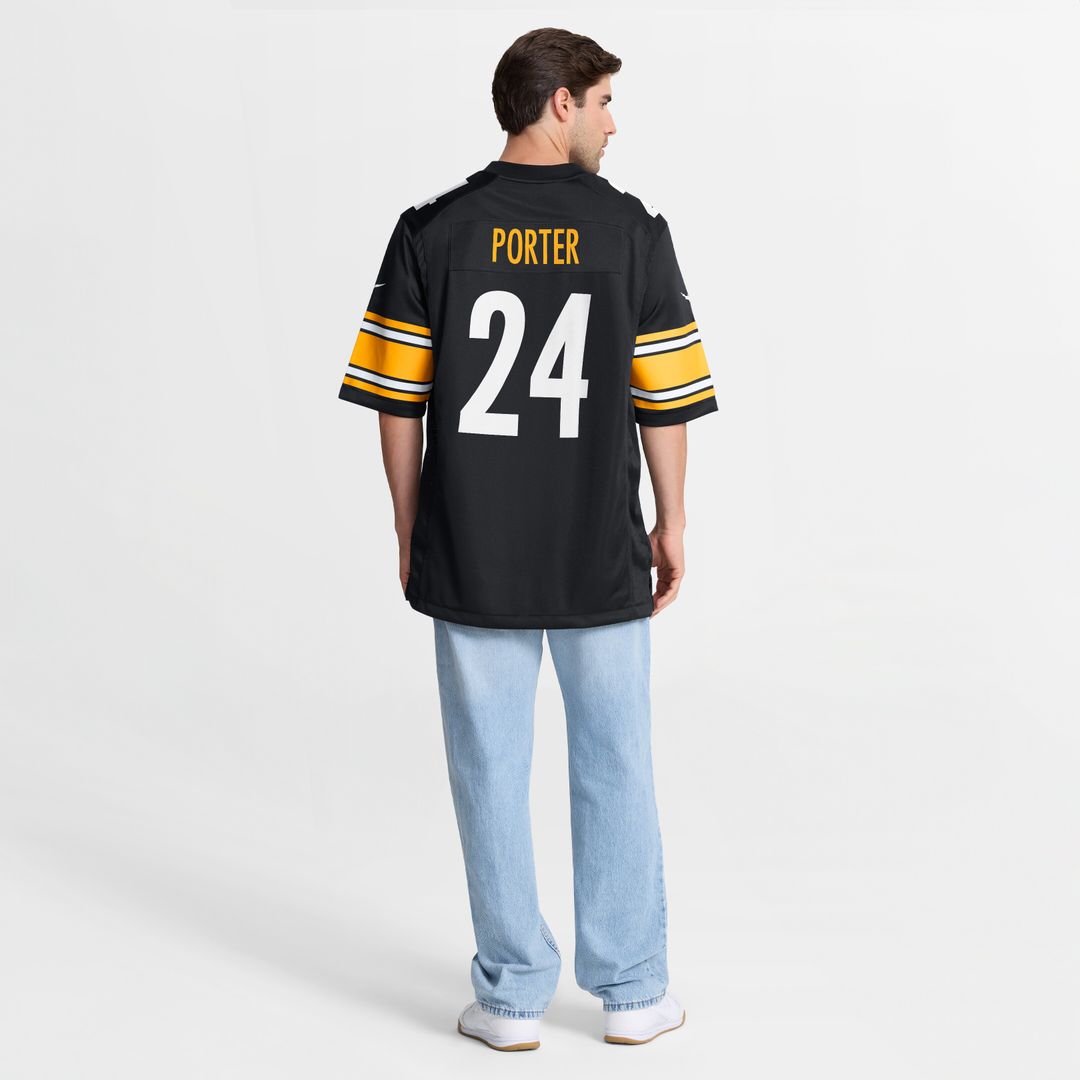 Joey Porter Jr. Pittsburgh Steelers Nike  Game Jersey - Black