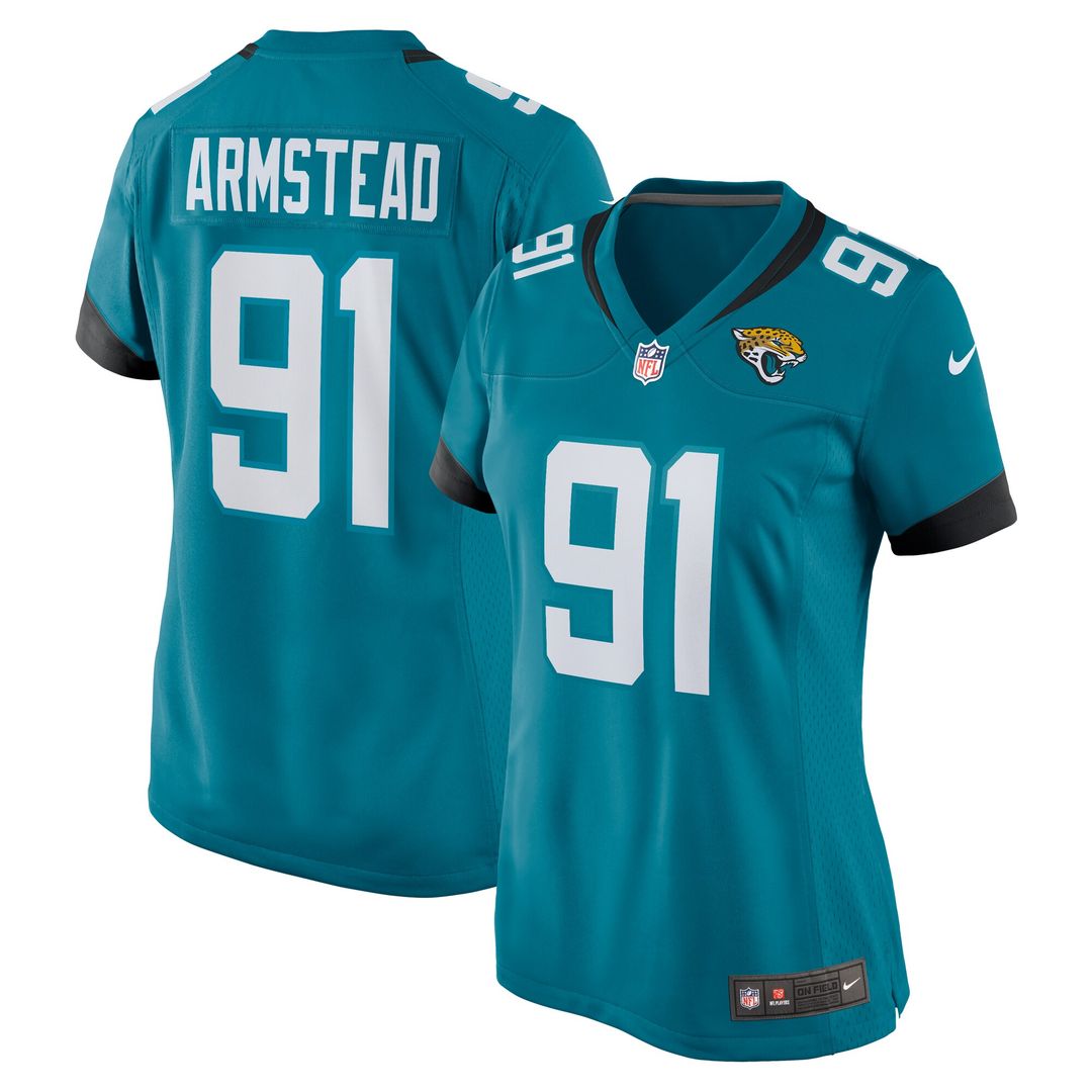 Arik Armstead Jacksonville Jaguars Nike Women's Team Game Jersey -  Teal