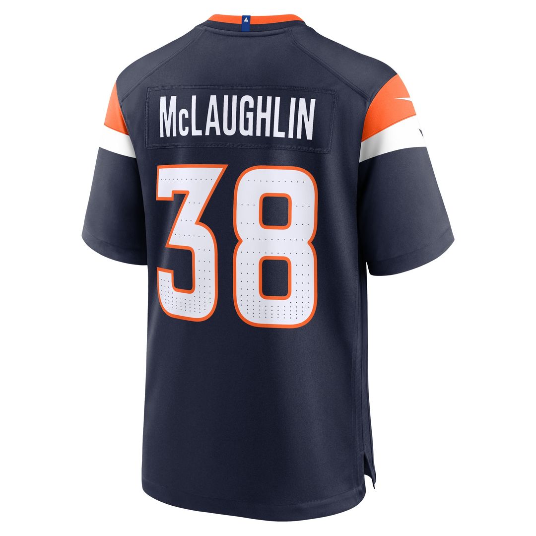 Jaleel McLaughlin Denver Broncos Nike Alternate Game Jersey -  Navy