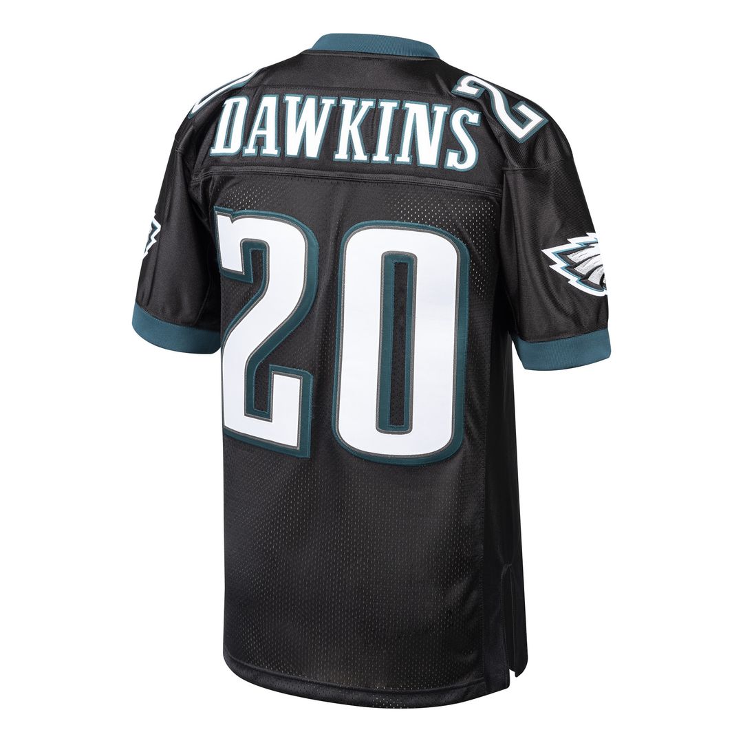 Brian Dawkins Philadelphia Eagles 2003 Mitchell & Ness Authentic Throwback Retired Player Jersey - Black