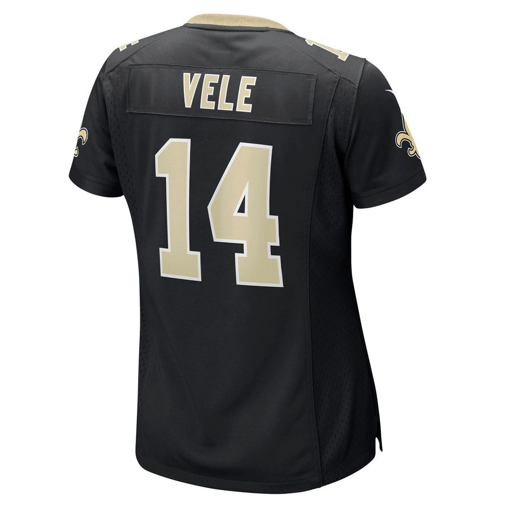 Devaughn Vele New Orleans Saints Nike Women's Team Game Jersey -  Black