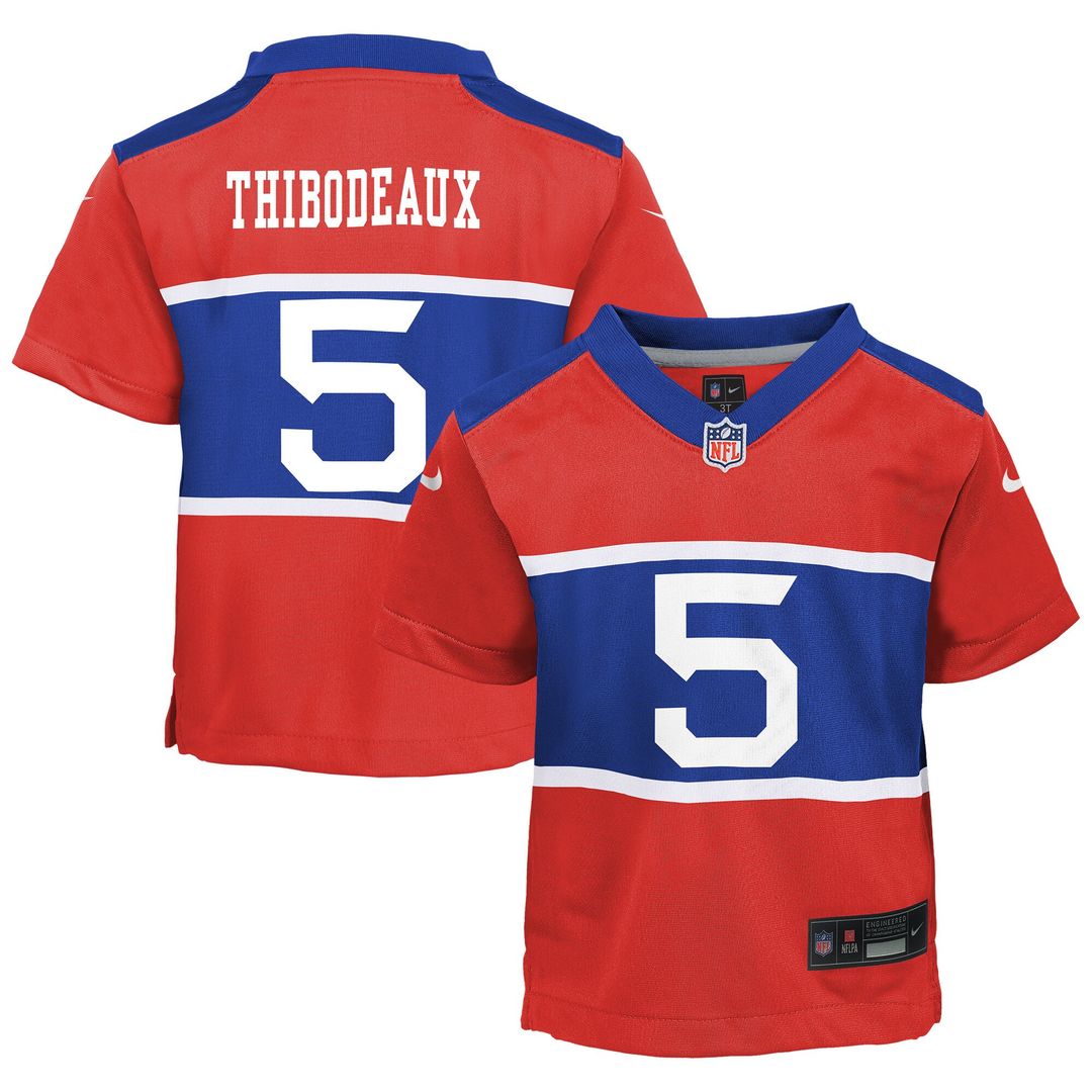 Kayvon Thibodeaux New York Giants Nike Toddler Alternate Player Game Jersey - Century Red