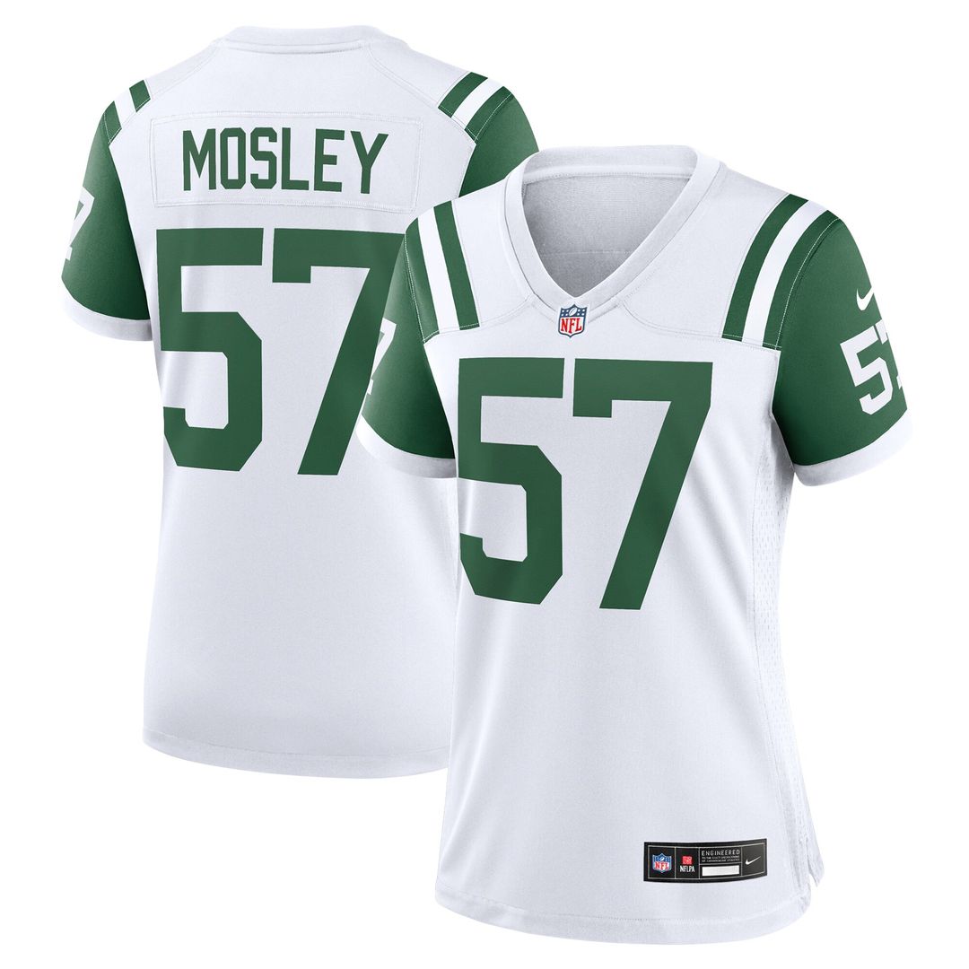C.J. Mosley New York Jets Nike Women's Classic Alternate Game Jersey - White