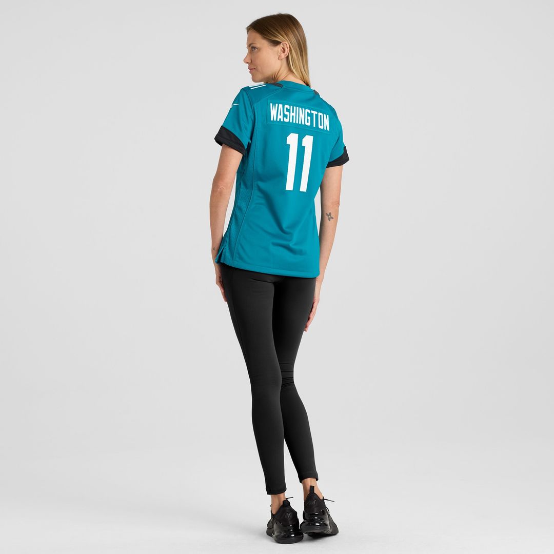 Parker Washington Jacksonville Jaguars Nike Women's Team Game Jersey -  Teal