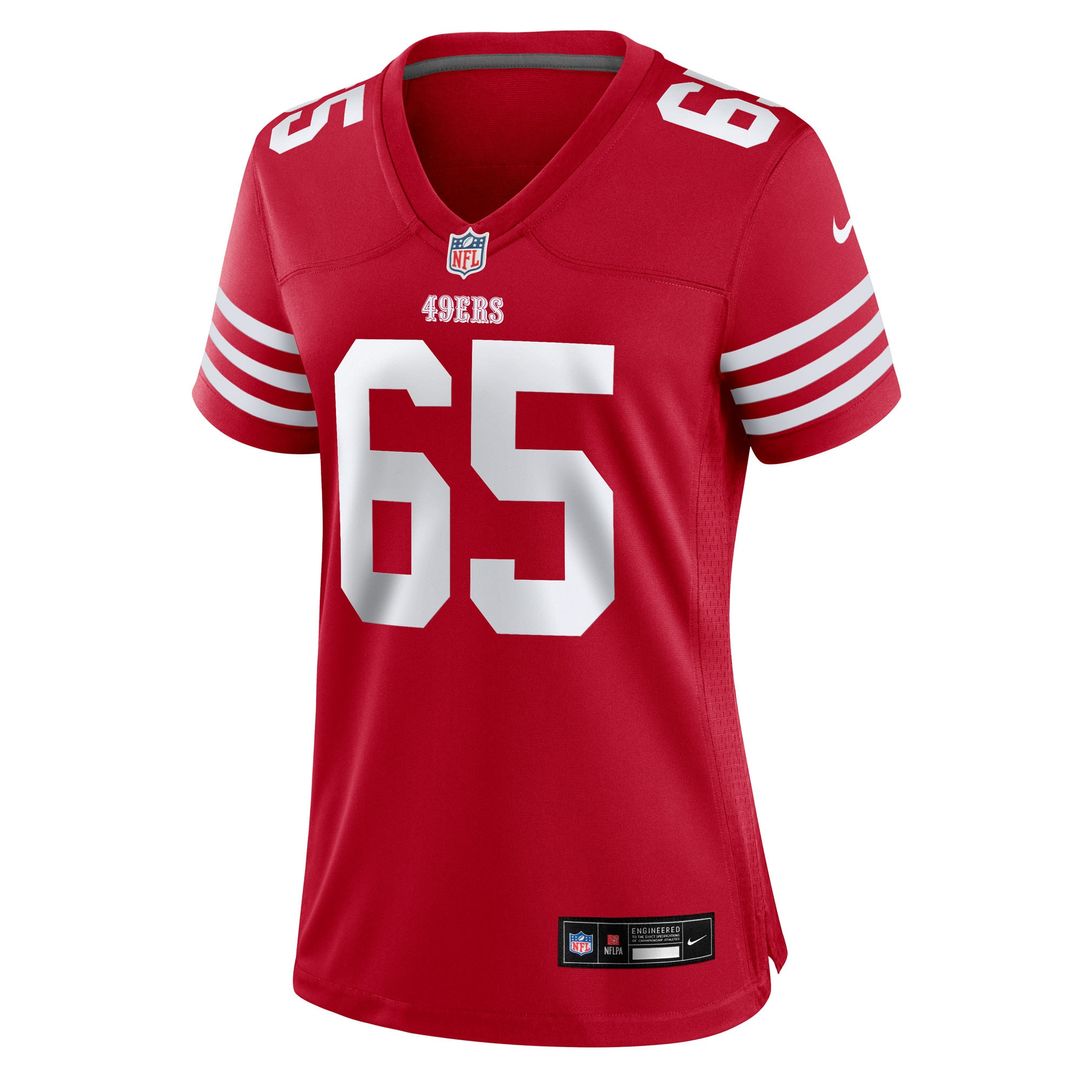Drew Moss San Francisco 49ers Nike Women's Team Game Jersey -  Scarlet