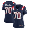 Caedan Wallace New England Patriots Nike Women's Game Jersey - Navy