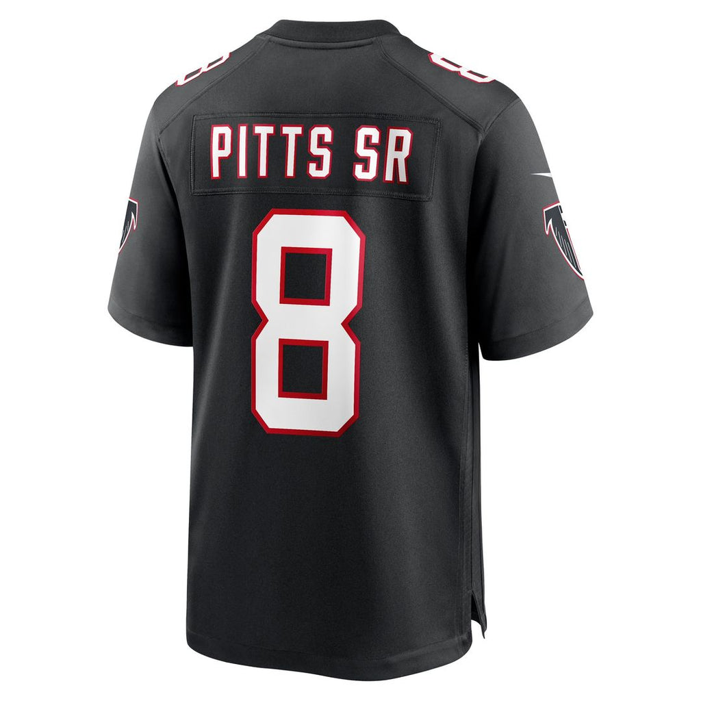 Kyle Pitts Sr. Atlanta Falcons Nike Alternate  Game Jersey - Black