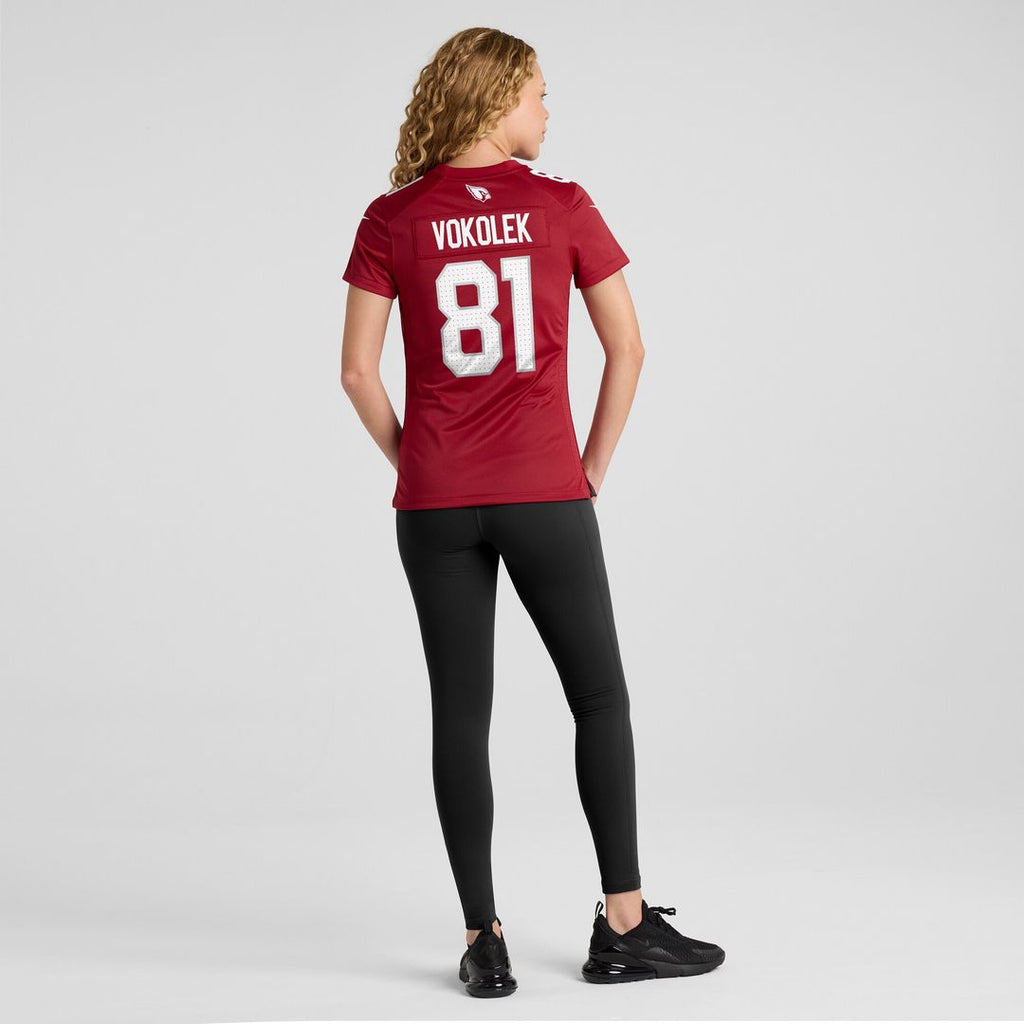 Travis Vokolek Arizona Cardinals Nike Women's  Game Jersey -  Cardinal