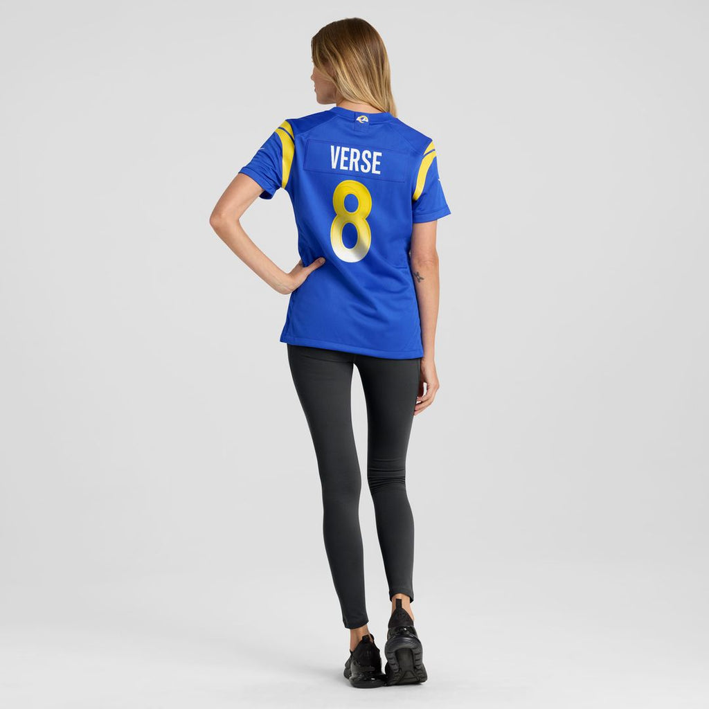 Jared Verse Los Angeles Rams Nike Women's Team Game Jersey -  Royal