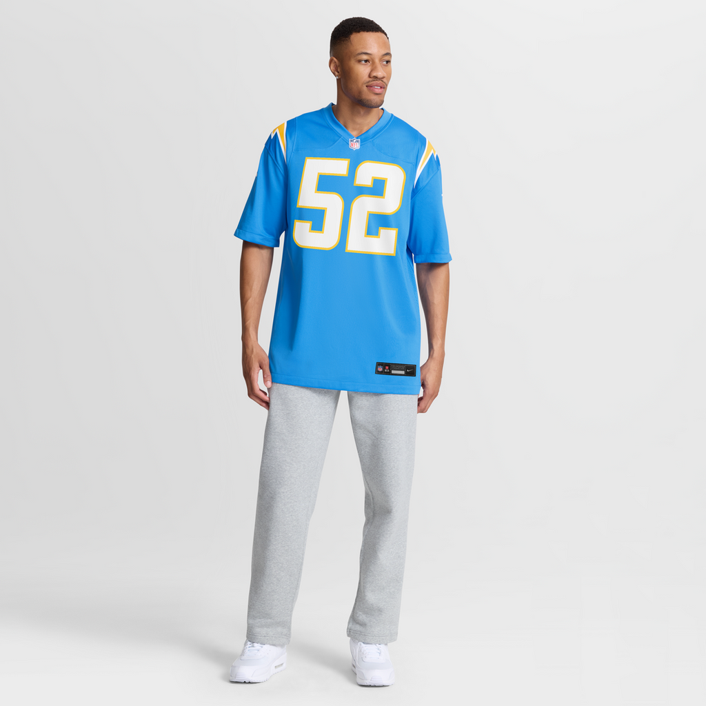 Khalil Mack Los Angeles Chargers Nike Game Jersey - Powder Blue